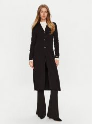 TWINSET Kardigan 241TP3393 Czarny Regular Fit. Czarne kardigany damskie Twinset, s, bez wzorów, z wiskozy, bez kołnierzyka, bez ramiączek, bez kaptura. Za 579.99 zł.