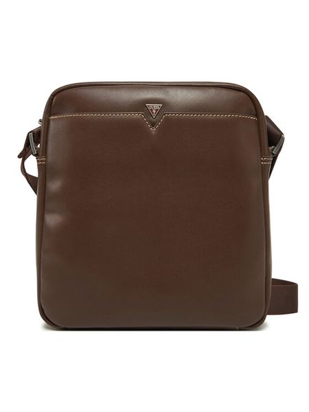 Guess Saszetka HMFITC P5159 Brązowy. Brązowe saszetki męskie Guess, ze skóry. Za 399.99 zł.