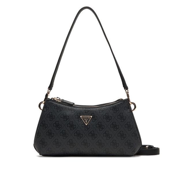 Torebka Guess. Szare torebki do ręki damskie Guess, z aplikacjami, klasyczne, bez dodatków. Za 395.99 zł.