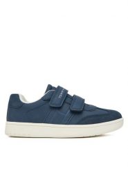 Tommy Hilfiger Sneakersy T1X9-34342-1269 S Granatowy. Niebieskie trampki i tenisówki chłopięce Tommy Hilfiger, bez wzorów, ze skóry, bez zapięcia. Za 349.99 zł.