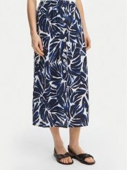 ONLY Spódnica midi Nova 15222223 Granatowy Regular Fit. Niebieskie spódnice damskie Only, l, bez wzorów, z wiskozy, midi. Za 139.99 zł.