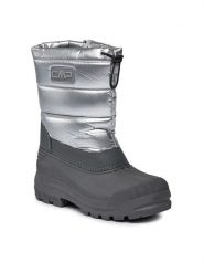 CMP Śniegowce Sneewy 3Q71294J Srebrny. Szare buty zimowe dziewczęce CMP, z materiału, bez zapięcia. Za 249.99 zł.
