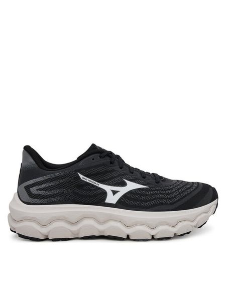 Mizuno Buty do biegania Wave Horizon 8 J1GC2526 Czarny. Czarne buty sportowe męskie Mizuno, z materiału, bez zapięcia, do biegania. Za 399.99 zł.