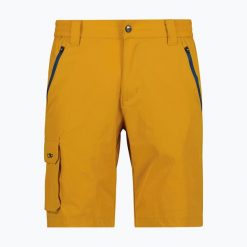 Spodenki męskie CMP 31T5637 Bermuda. Brązowe szorty męskie CMP, na lato, l, bez wzorów, z elastanu. Za 179.99 zł.