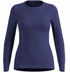 Bielizna termoaktywna z długim rękawem Odlo BL TOP crew neck l/s ACTIVE WARM roz. S Niebieska. Czerwona bielizna termoaktywna męska Odlo, l. Za 180.51 zł.