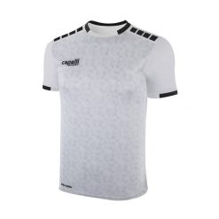 Koszulka piłkarska męska Capelli Cs III Block. Białe koszulki sportowe męskie CAPELLI SPORT, m, bez wzorów, bez kołnierzyka, bez ramiączek, do piłki nożnej. Za 119.99 zł.