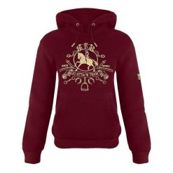 Bluza jeździecka JD ATTACK Royal. Brązowe bluzy damskie JD ATTACK, l, bez wzorów, z bawełny, bez kaptura, na fitness i siłownię. Za 229.00 zł.