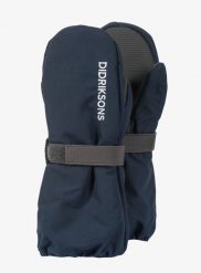 Rękawiczki dziecięce Didriksons Biggles Mittens. Niebieskie rękawiczki dziecięce Didriksons, bez wzorów, z syntetyku. Za 81.39 zł.
