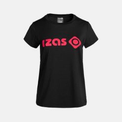 Damska lekka i oddychająca koszulka techniczna HARPER W V2 z technologią DRY i H. Czarne koszulki sportowe damskie IZAS, m, bez wzorów, sportowe, bez kołnierzyka. W wyprzedaży za 139.09 zł.