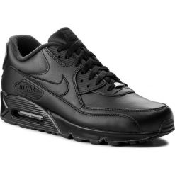 Nike Buty męskie Air Max 90 Leather czarne r. 42 1/2 (302519-001). Buty sportowe męskie Nike. Za 508.83 zł.