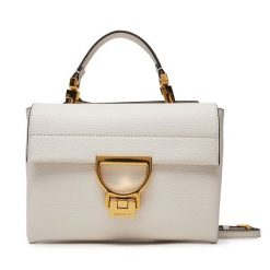 Torebka Coccinelle. Białe torebki do ręki damskie Coccinelle, bez wzorów, klasyczne, bez dodatków. Za 1,299.00 zł.