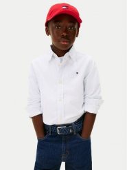 Tommy Hilfiger Koszula Ithaca KB0KB09605 Błękitny Regular Fit. Niebieskie koszule dla chłopców Tommy Hilfiger, bez wzorów, z bawełny, bez kołnierzyka, bez ramiączek. Za 289.99 zł.