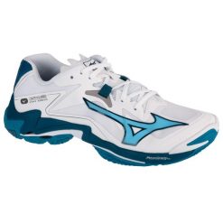 Buty siatkarskie męskie Mizuno Wave Lightning Z8. Niebieskie buty sportowe męskie Mizuno, z materiału, bez zapięcia, do siatkówki, mizuno wave. Za 1,314.99 zł.