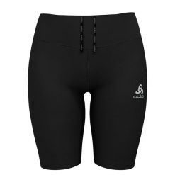 Legginsy krótkie do biegania damskie Odlo ESSENTIAL. Czarne legginsy damskie Odlo, l, bez wzorów, krótkie, do biegania. Za 239.99 zł.
