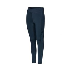 Legginsy jeździeckie full grip dla dziewczynki Kingsland Vera. Niebieskie legginsy dla dziewczynek KINGSLAND, bez wzorów. Za 384.50 zł.