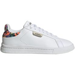 Buty adidas Court Silk W GZ9687 białe. Białe obuwie sportowe damskie bez wzorów, z gumy. Za 398.42 zł.