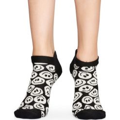 Happy Socks - Stopki Twisted Smile. Szare skarpety damskie Happy Socks, z bawełny. Za 49.90 zł.