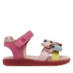 Sandały Agatha Ruiz de la Prada. Czerwone sandały dziewczęce Agatha Ruiz de la Prada, bez zapięcia. Za 159.99 zł.