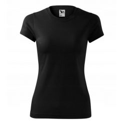 Koszulka Fantasy Dla Kobiet. Czarne koszulki sportowe damskie ALDER, bez wzorów, sportowe, bez kołnierzyka. Za 43.99 zł.