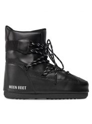 Moon Boot Śniegowce Sneaker Mid 14028200001 Czarny. Czarne śniegowce i trapery damskie Moon Boot, z syntetyku. Za 1,189.00 zł.