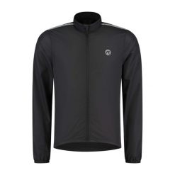 Wiatrówka rowerowa męska Rogelli CORE. Czarne kurtki sportowe męskie Rogelli, m, bez wzorów, rowerowe. Za 208.00 zł.