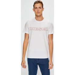 Diesel - T-shirt/polo UMLT.JAKE.0DARX. Koszulki polo męskie marki Diesel. W wyprzedaży za 119.90 zł.
