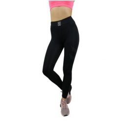 Legginsy Damskie Posh. Czarne legginsy damskie Gym Hero, bez wzorów, trekkingowe. Za 224.99 zł.