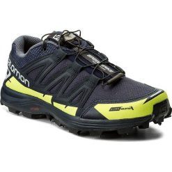 Buty SALOMON - Speedspike Cs 394475 27 W0 Navy Blazer/Reflective Silver/Lime Punch. Niebieskie buty sportowe męskie Salomon, na zimę, z materiału. W wyprzedaży za 459.00 zł.