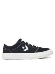 Converse Tenisówki LS VULC OX A15625C Czarny. Czarne trampki i tenisówki damskie Converse, bez wzorów, z materiału, bez zapięcia. Za 219.99 zł.