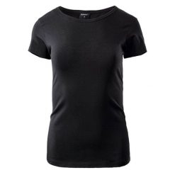 Koszulka damska Hi-Tec Lady Puro - czarna, Rozmiar S. Czarne koszulki sportowe damskie Hi-tec, m, bez wzorów, z bawełny, bez kołnierzyka, bez ramiączek, na fitness i siłownię. Za 34.99 zł.