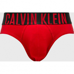 Calvin Klein Underwear - Slipy. Czerwone slipki męskie marki Calvin Klein Underwear, z bawełny. Za 99.90 zł.