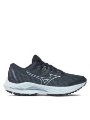 Mizuno Buty do biegania Wave Inspire 19 D J1GD2346 Czarny. Czarne obuwie sportowe damskie Mizuno, bez wzorów, z materiału, do biegania. Za 749.99 zł.