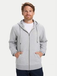 Quiksilver Bluza EQYFT05135 Szary Regular Fit. Szare bluzy męskie Quiksilver, m, bez wzorów, z bawełny, bez kaptura. Za 279.99 zł.