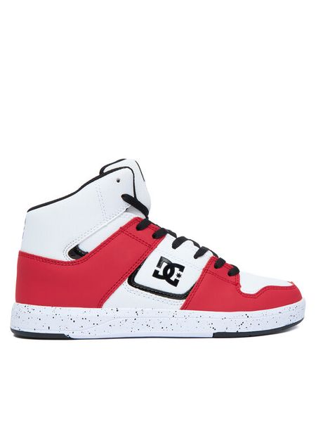 DC Shoes Sneakersy ADBS700089 Biały. Białe buty sportowe chłopięce DC Shoes, bez wzorów, ze skóry, bez zapięcia. Za 249.99 zł.