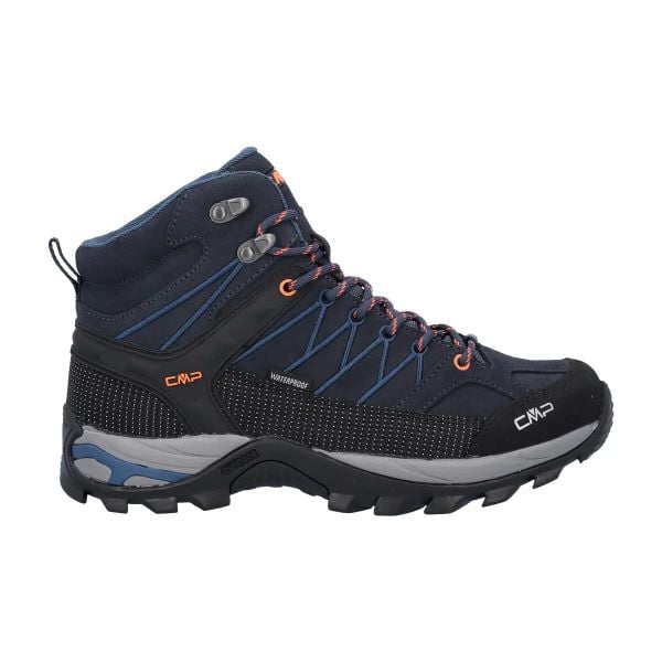 Buty trekkingowe męskie CMP Rigel Mid Wp. Czarne trekkingi męskie CMP, outdoorowe. Za 355.90 zł.