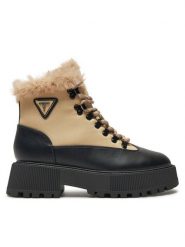 Guess Trapery Rezim FLFREZ ELE10 Beżowy. Brązowe śniegowce i trapery damskie Guess, z materiału. Za 709.99 zł.