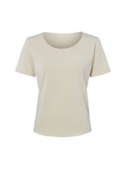 Franco Callegari Koszulka Kobiety Bawełna beżowy, XXL. Brązowe t-shirty damskie Franco Callegari, xxl, bez wzorów, z bawełny, bez kołnierzyka. Za 59.95 zł.