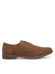 Lanetti Półbuty MYL8428-9 Brązowy. Brązowe półbuty na co dzień męskie Lanetti, z tworzywa sztucznego, bez zapięcia. Za 139.99 zł.