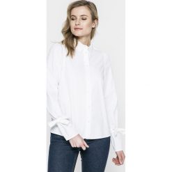 Vero Moda - Koszula Juljane. Szare koszule damskie Vero Moda, z długim rękawem. W wyprzedaży za 69.90 zł.