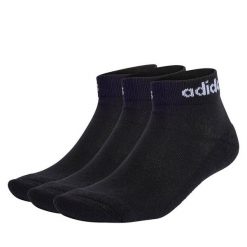 Skarpety krótkie adidas. Czarne skarpety damskie Adidas, bez wzorów. Za 29.99 zł.