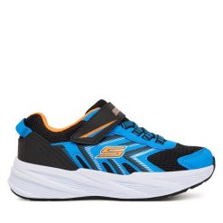 Sneakersy Skechers. Niebieskie trampki i tenisówki chłopięce Skechers, bez wzorów, bez zapięcia. Za 179.99 zł.