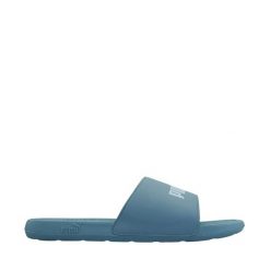 Klapki damskie Puma Cool Cat 2.0. Niebieskie klapki damskie Puma, bez wzorów, z materiału, bez obcasa. Za 79.00 zł.