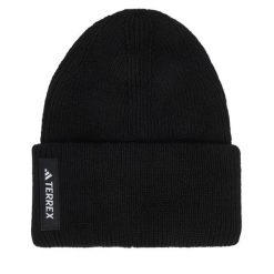 Czapka adidas. Czarne czapki i kapelusze męskie Adidas, na zimę, bez wzorów. Za 109.99 zł.
