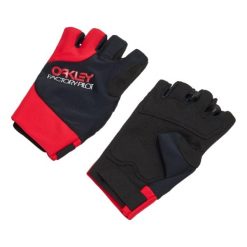 Rękawiczki Rowerowe Męskie Oakley Factory Pilot Short MTB Glove. Czerwone rękawiczki męskie Oakley, bez wzorów, sportowe. Za 53.99 zł.