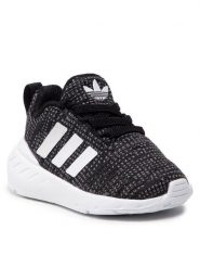 Adidas Sneakersy Swift Run 22 El I GW8184 Czarny. Czarne buty sportowe dziewczęce Adidas, bez wzorów, z materiału, bez zapięcia. Za 159.99 zł.
