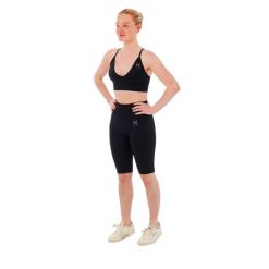 Damski zestaw sportowy Xtreme - krótkie legginsy + biustonosz sportowy - Czarny. Czarne legginsy damskie XTREME SOCKSWEAR, s, bez wzorów, z materiału. Za 177.72 zł.