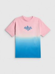 4F T-shirt loose z nadrukiem dziewczęcy - multikolor 146/152 (10-12 lat). T-shirty i topy dla dziewczynek 4f, bez wzorów, z materiału, bez ramiączek. Za 59.99 zł.