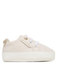 MICHAEL Michael Kors Półbuty MK02536256 Beżowy. Brązowe półbuty dziewczęce MICHAEL Michael Kors, bez wzorów, ze skóry, bez zapięcia. Za 209.99 zł.