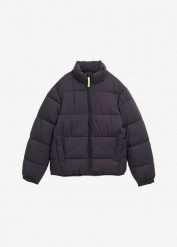 Kurtka puchowa Tom Tailor. Czarne kurtki i płaszcze dla chłopców bonprix, bez wzorów, z puchu, bez kaptura. Za 249.99 zł.