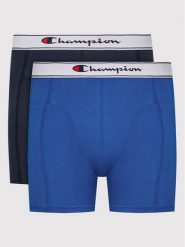 Champion Komplet 2 par bokserek Parigamba U20003 Niebieski. Niebieskie bokserki męskie Champion, m, bez wzorów, z bawełny. Za 89.99 zł.